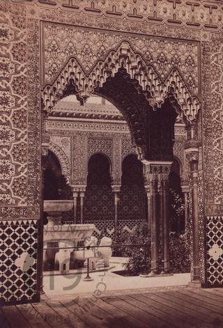 The Alhambra Court at the Crystal Palace