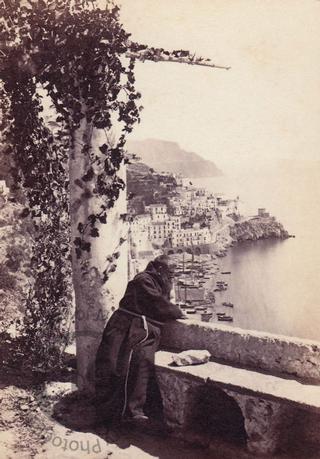 A monk at Amalfi