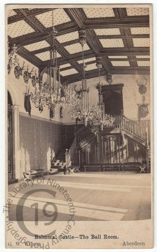 The ballroom at Balmoral