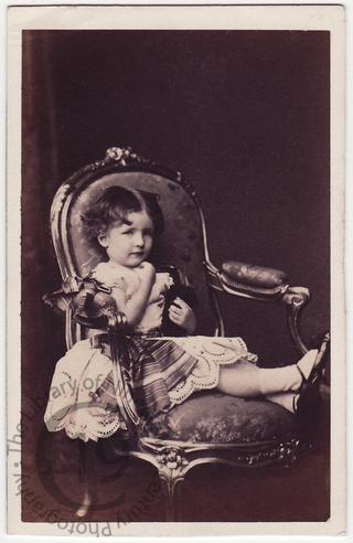 Girl in chair