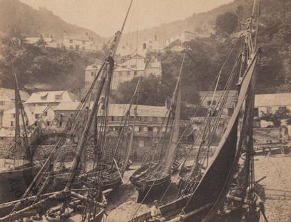 Fishing boats at Clovelly