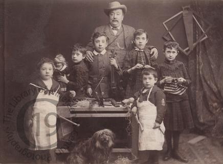 William Francis Ireland and his children