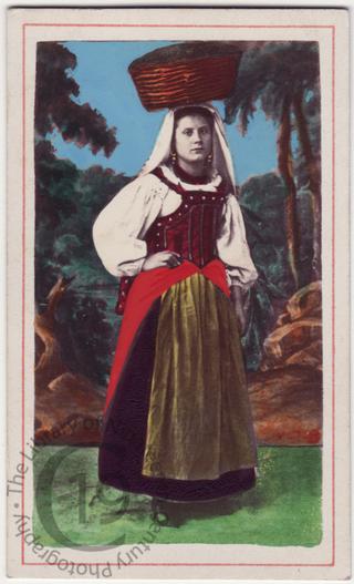 Roman peasant girl