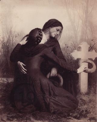 'Le Jour des Morts' by William Bouguereau