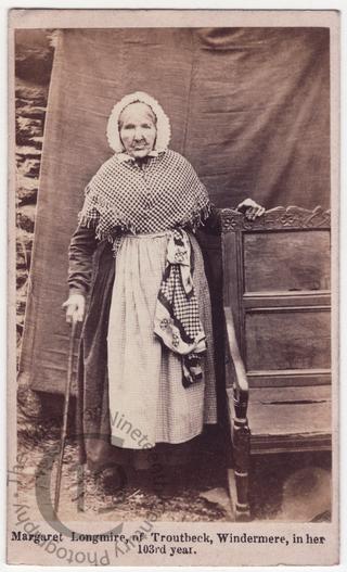 Margaret Longmire, aged 102