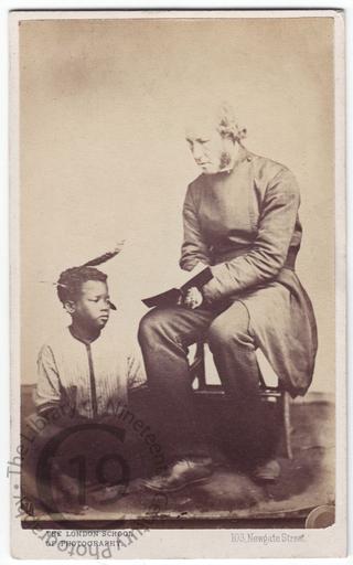 Bishop Mackenzie and unidentified boy