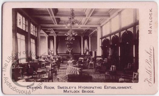 Drawing room at Smedley's Hydro