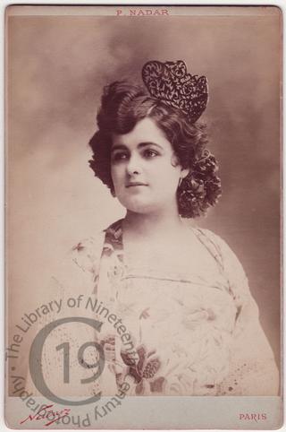 Mlle Cortez as 'Carmen'