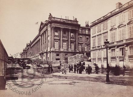 Barricade on the Place de la Concorde