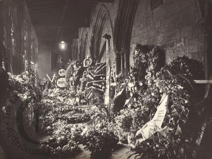 Queen Victoria's floral tributes