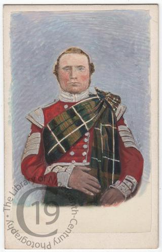 Soldier in a Scottish regiment