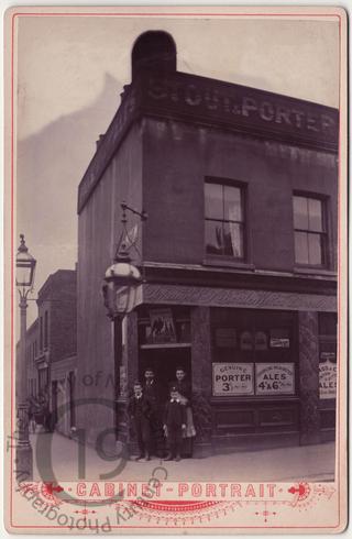 An off-licence in Battersea