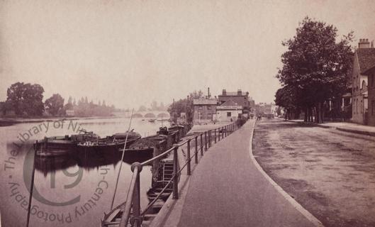 The towpath at Kingston