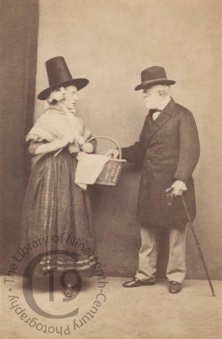 A Welsh woman and unidentified man