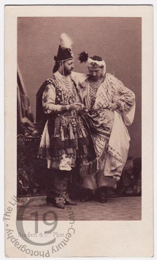 Henri de Lutteroth and unidentified friend