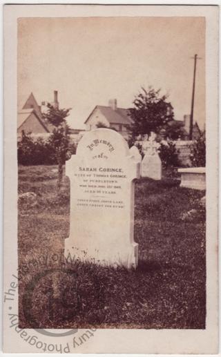 Sarah Goringe, died 1869