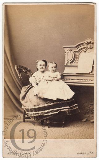 Mrs Tom Thumb and 'her' baby