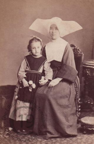 A nun and pupil