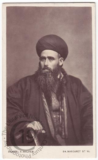 Syrian Bishop of Jerusalem, 1874