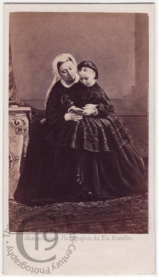 Queen Victoria and Princess Beatrice