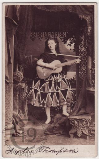 Lydia Thompson 'in Spanish dress'